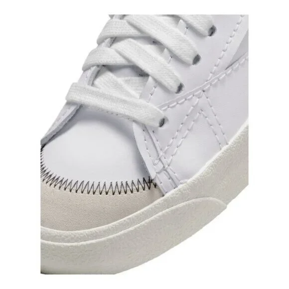 Nike Blazer Low 77 Jumbo Shoes Sneakers DN2158-101 White / Black Men's - Picture 7 of 15